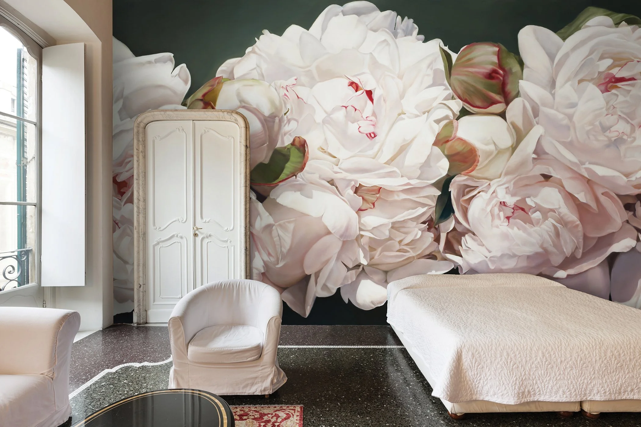 TD-2 Peonies White — Area Environments
